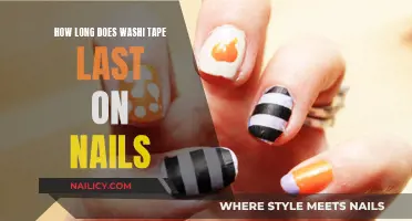 The Lifespan of Washi Tape on Nails