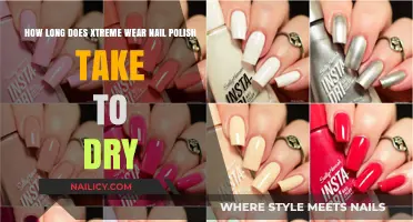 Quick Dry Time: Xtreme Wear Nail Polish Drying Duration Explained