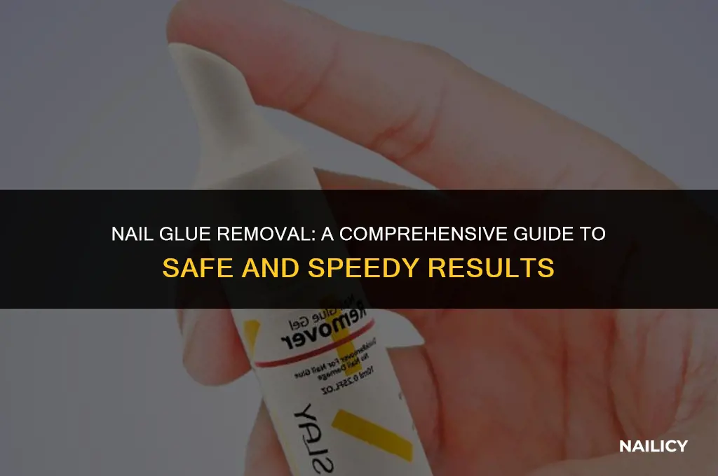 how long dose it tske to get off nail glue
