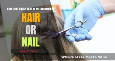 Drugs' Metabolism: Hair and Nail Timeline