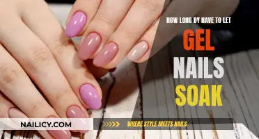 Gel Nails: Soak Time for Perfect Removal