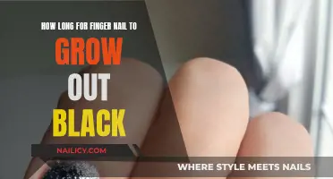 The Mystery of Black Fingernails: Growth Timeline Revealed