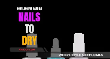 Hard as Nails: Quick-Dry Time for Strong Nails