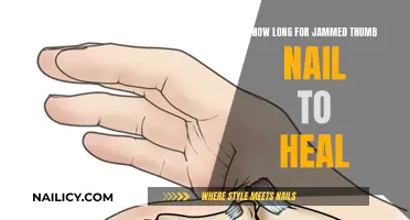 Healing a Jammed Thumb: How Long Does it Take?