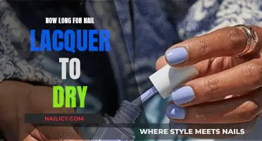 Nail Lacquer Drying Time: How Long Does it Take?