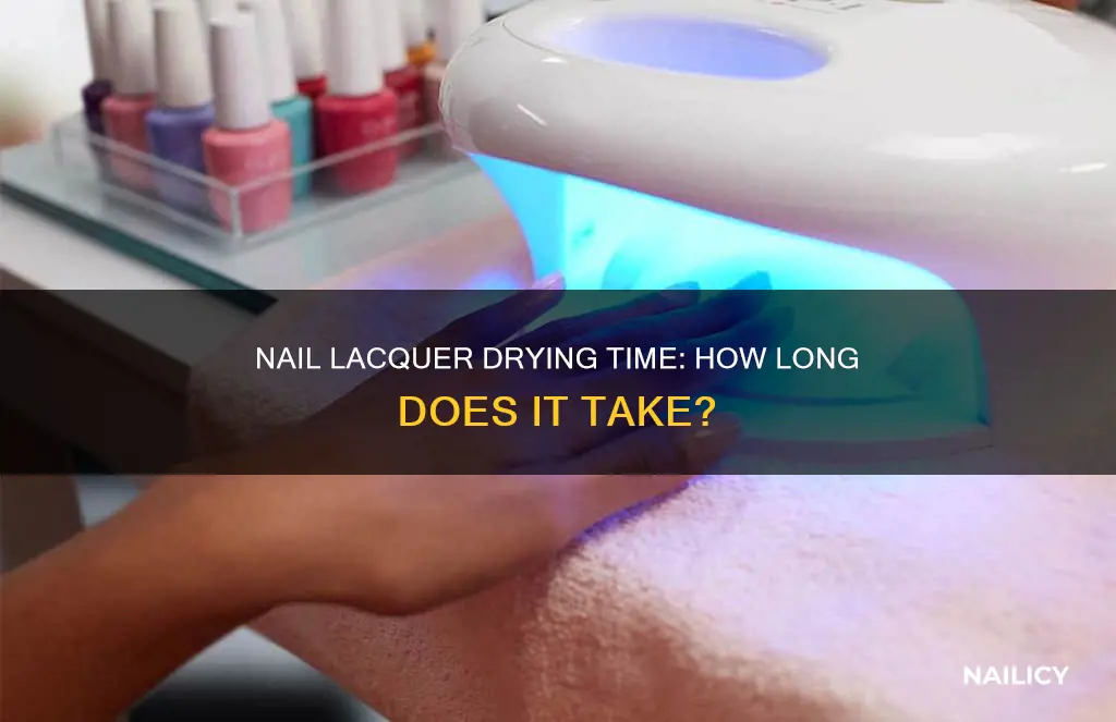 how long for nail laquer to dry