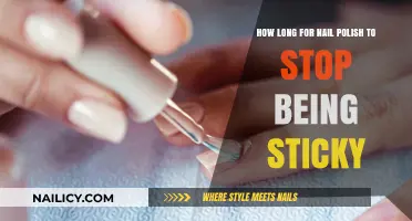 How Long Does Nail Polish Stay Sticky? Tips for Quick Drying