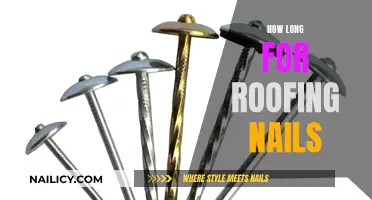 The Right Roofing Nails: How Long Should They Be?