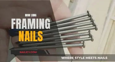 Framing Nails: How Long Should They Be?