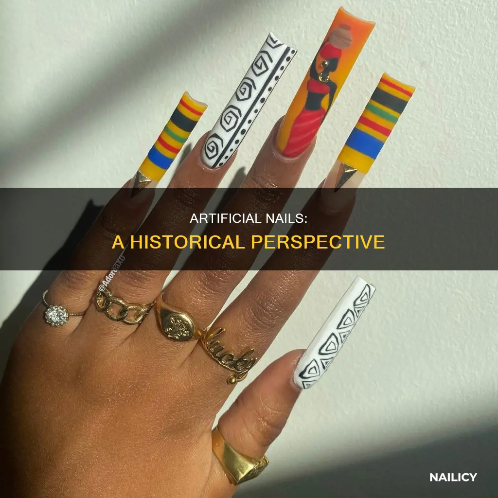 how long have artificial nails been around