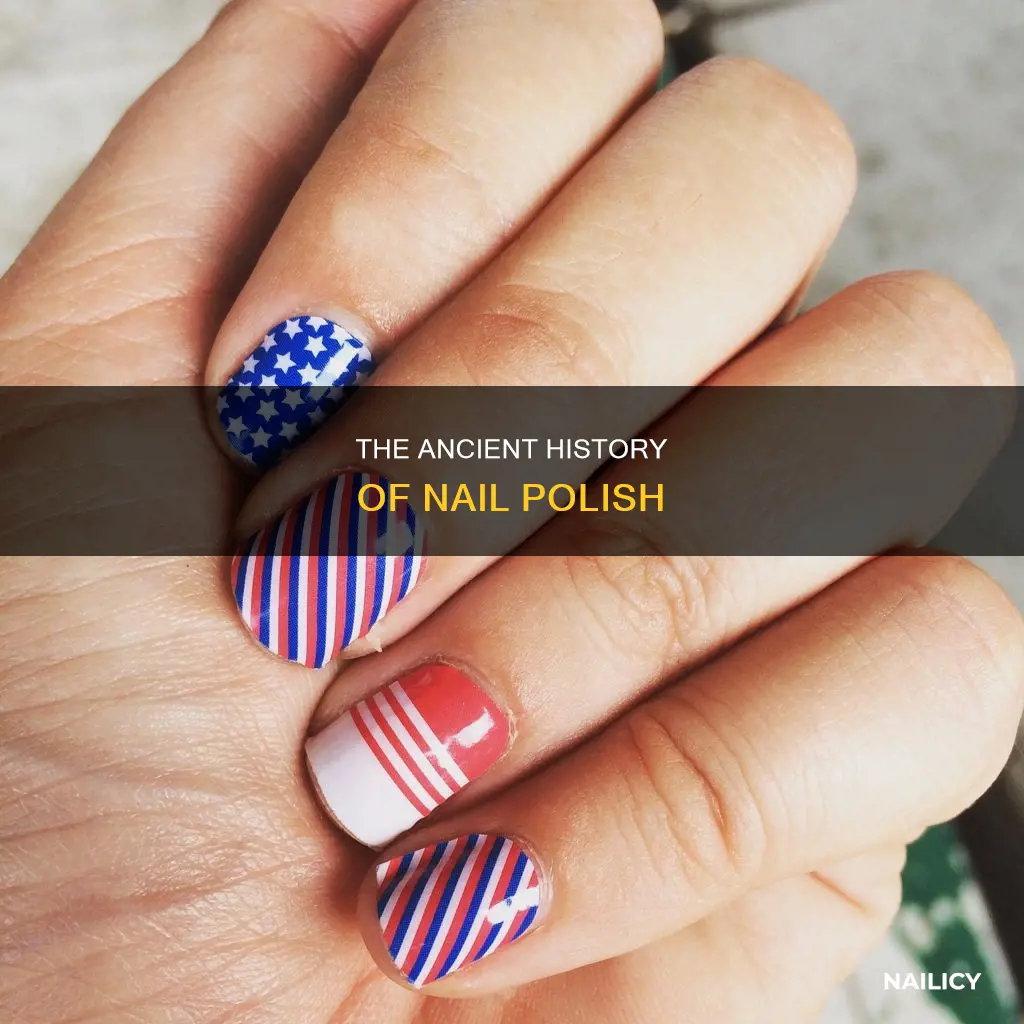how long have women been painting their nails