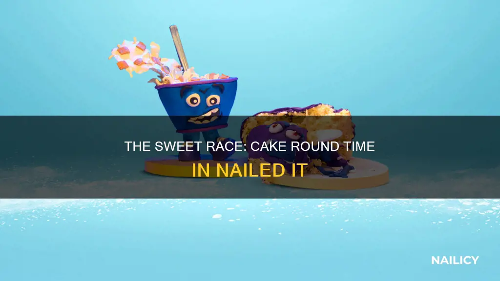 how long in nailed it for cake round
