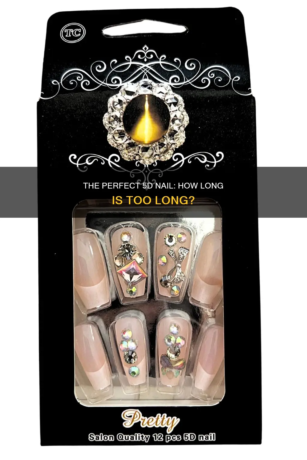 how long is a 5d nail
