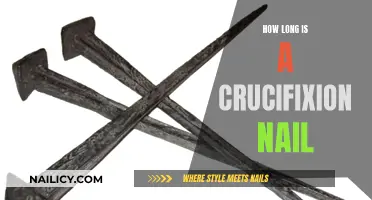 Crucifixion Nails: How Long Were They?