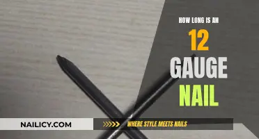 The Standard 12-Gauge Nail Length for Your Projects