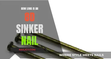 The Length of 8d Sinker Nails Explained
