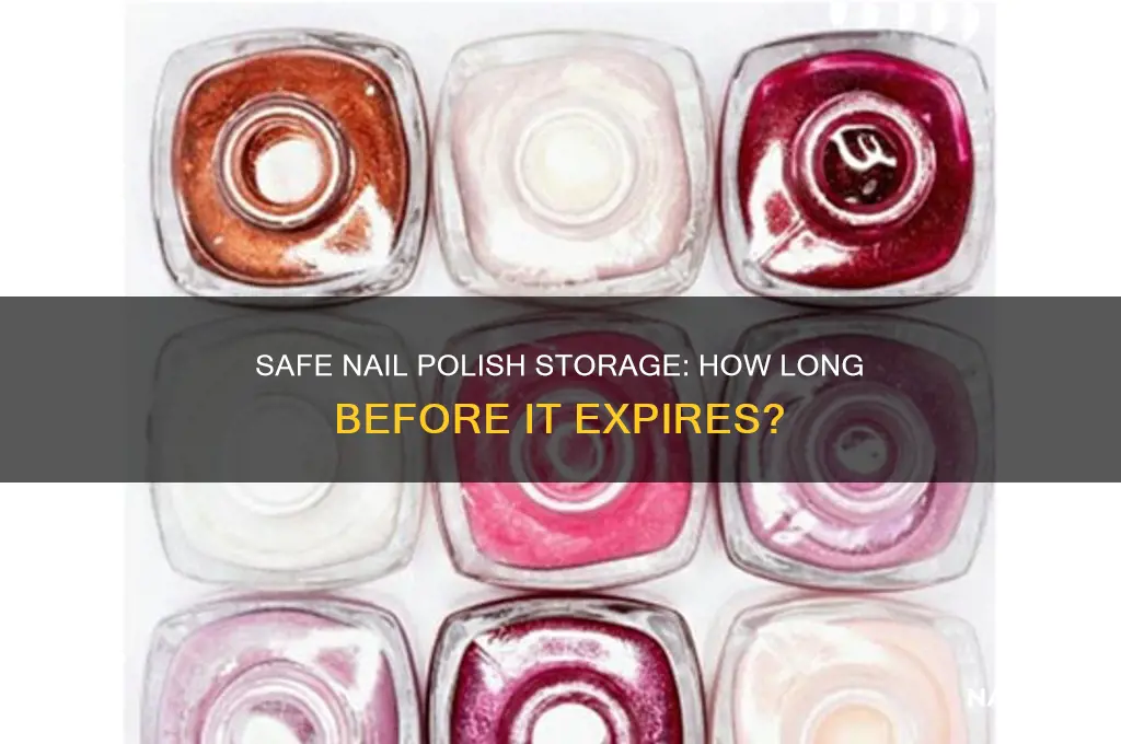 how long is it safe to keep nail polish