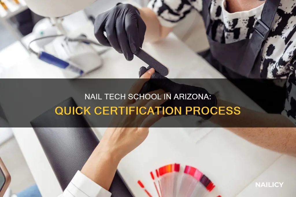 how long is nail tech school in az