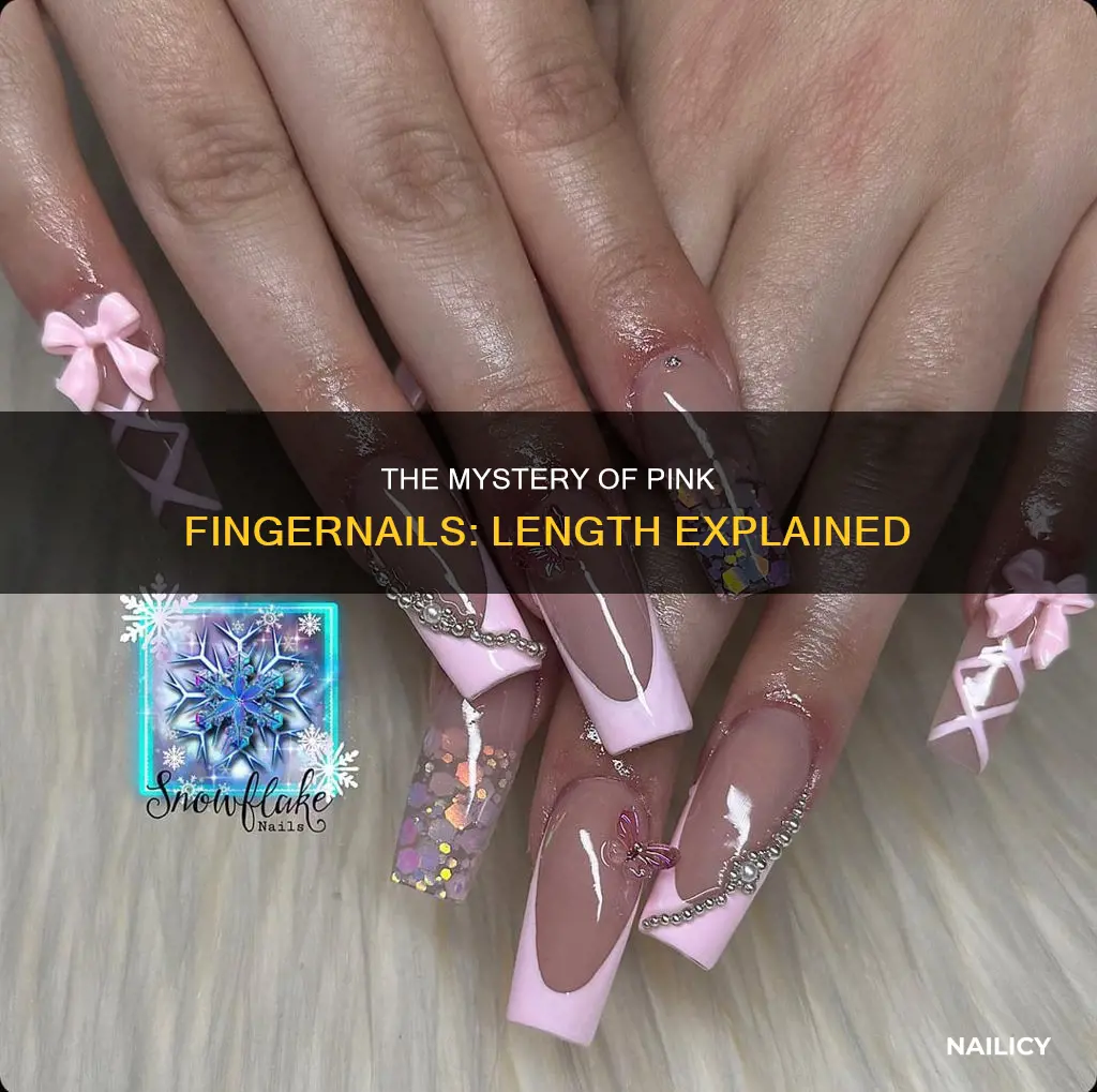 how long is pink finger nail