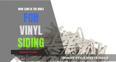 Choosing the Right Nails for Vinyl Siding
