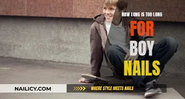Perfect Nail Length for Boys: How Long is Too Long?