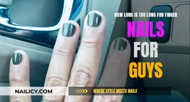 The Ultimate Guide to Guy's Nail Length: When is Too Much Too Much?