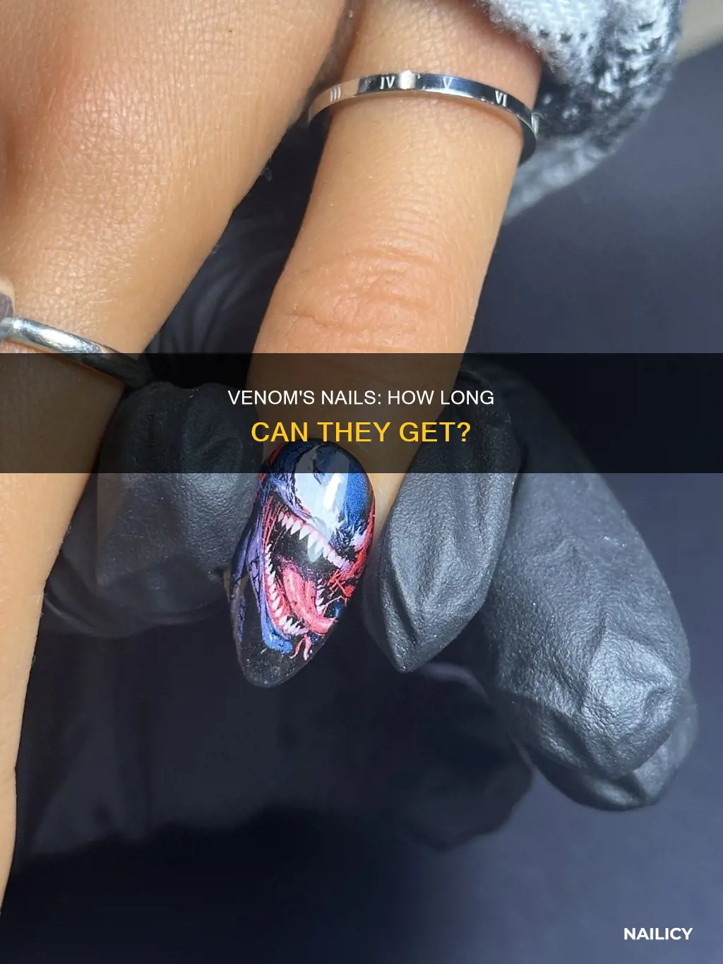 how long is venoms nails