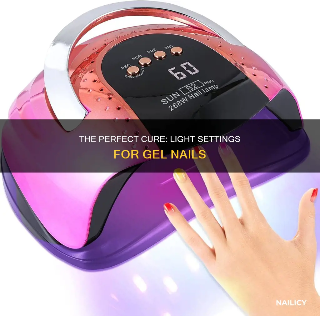 how long light for cell nails
