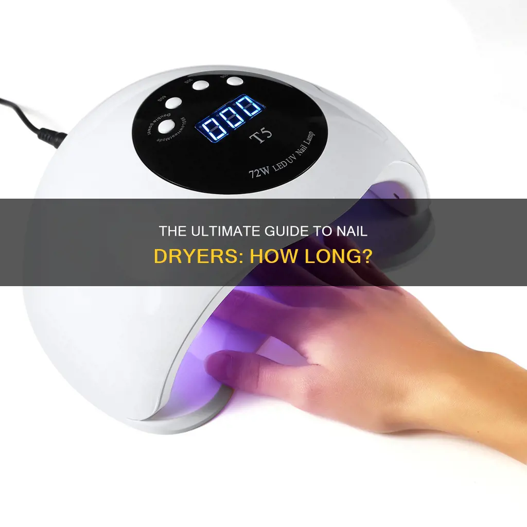 how long nail dryer