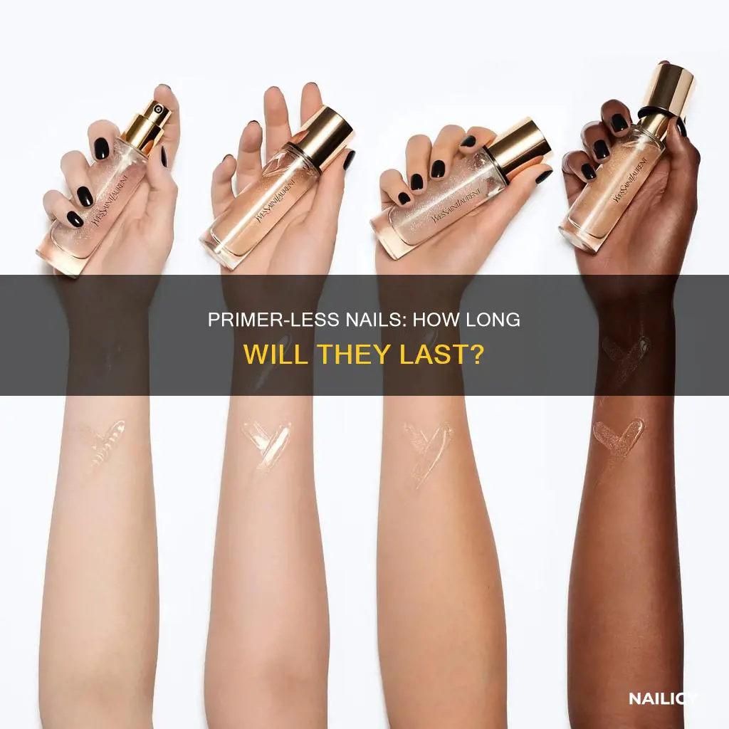 how long nail stay without primer