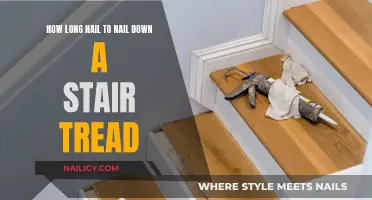 Securing Stair Treads: The Right Nail Length for Safety