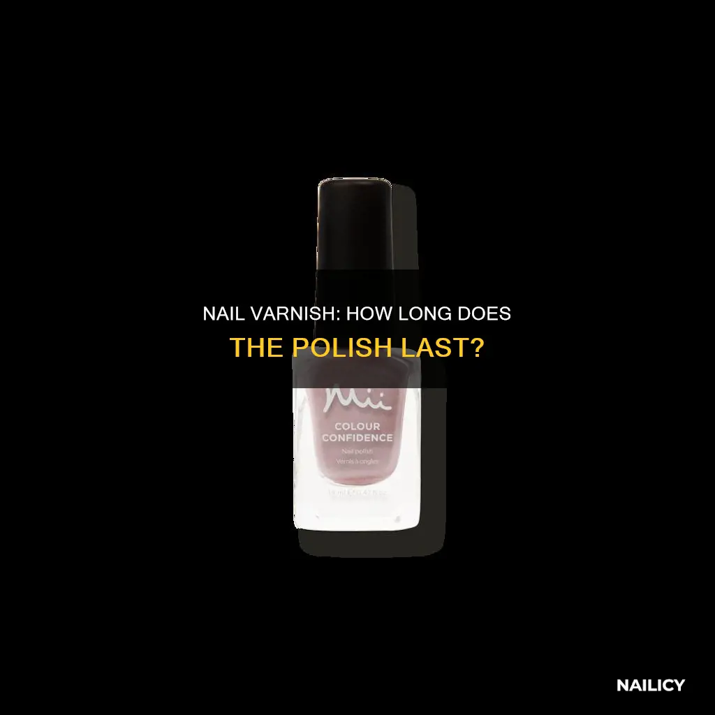 how long nail varnish last