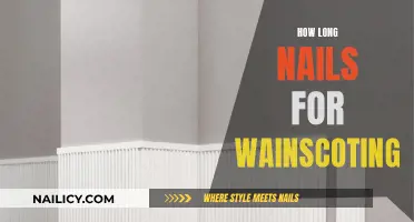 Choosing the Right Nails for Your Wainscoting Project