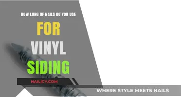Choosing the Right Nail Length for Vinyl Siding Installation