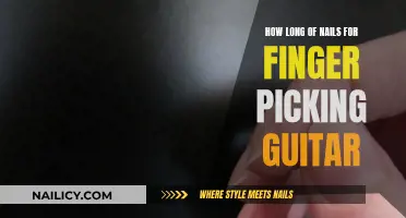 Mastering Guitar Fingerpicking: Nail Length Guide