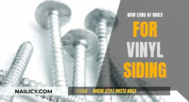 Choosing the Right Nails for Vinyl Siding