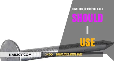 Choosing the Right Length: A Guide to Roofing Nails