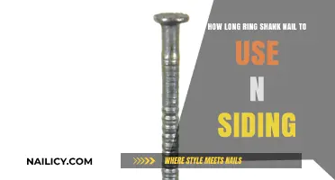 Choosing the Right Ring Shank Nail Length for Siding Installation