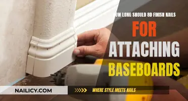 Selecting the Right Length of 8d Nails for Baseboards