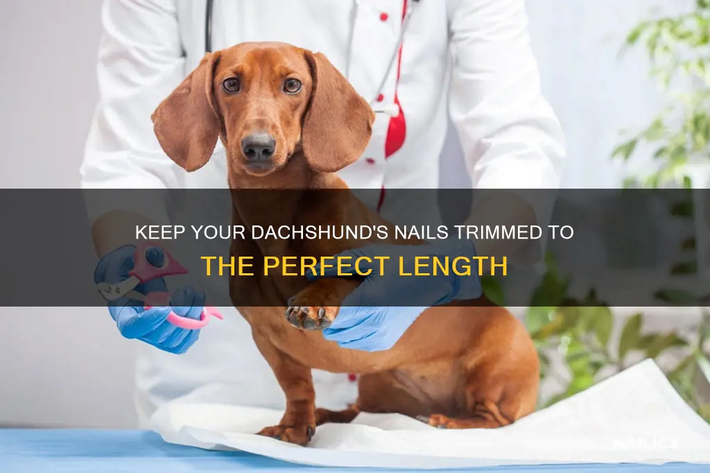 how long should a dachshund