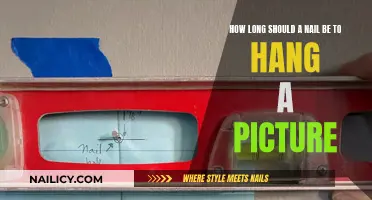 Choosing the Right Nail Length for Hanging Pictures
