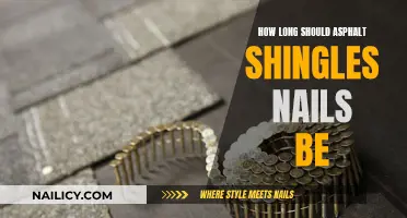 Asphalt Shingle Installation: Nail Length Essentials