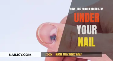 Blood Under Nails: How Long is Normal?