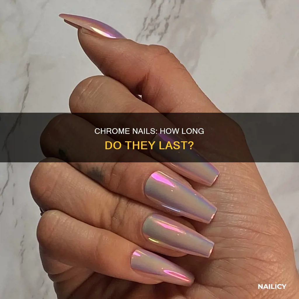 how long should chrome nails last
