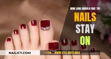 Artificial Toenails: How Long is Safe?