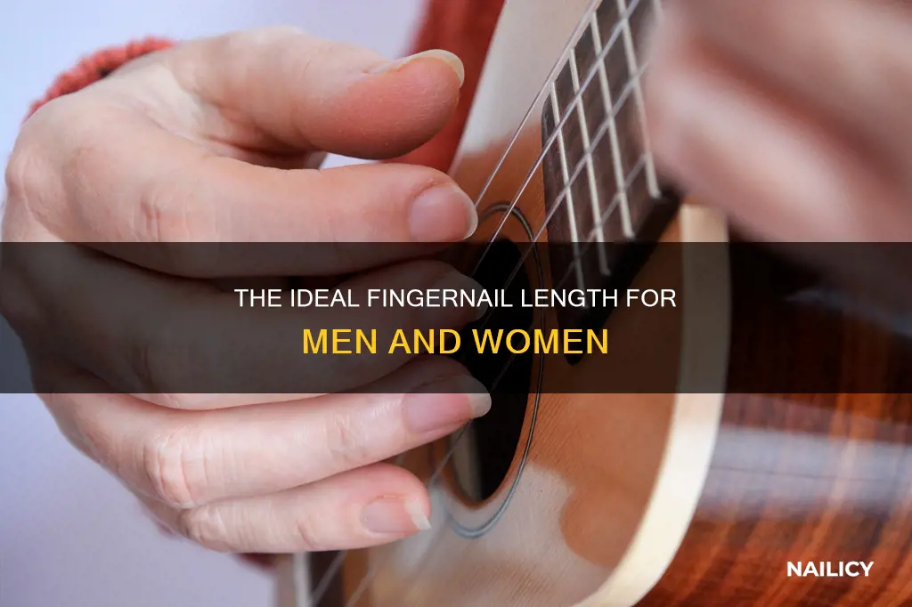 how long should finger nails be