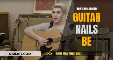 Guitar Nails: Ideal Length for Playing Perfection
