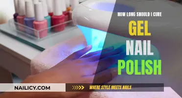 Gel Nail Polish: Curing Time and Perfect Manicure