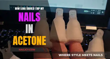Dip Nails in Acetone: How Long is Too Long?
