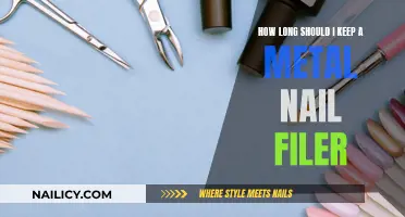 Keep Your Metal Nail Filer for a Year